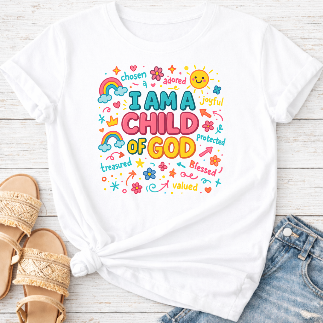 I AM A CHILD OF GOD T-SHIRT
