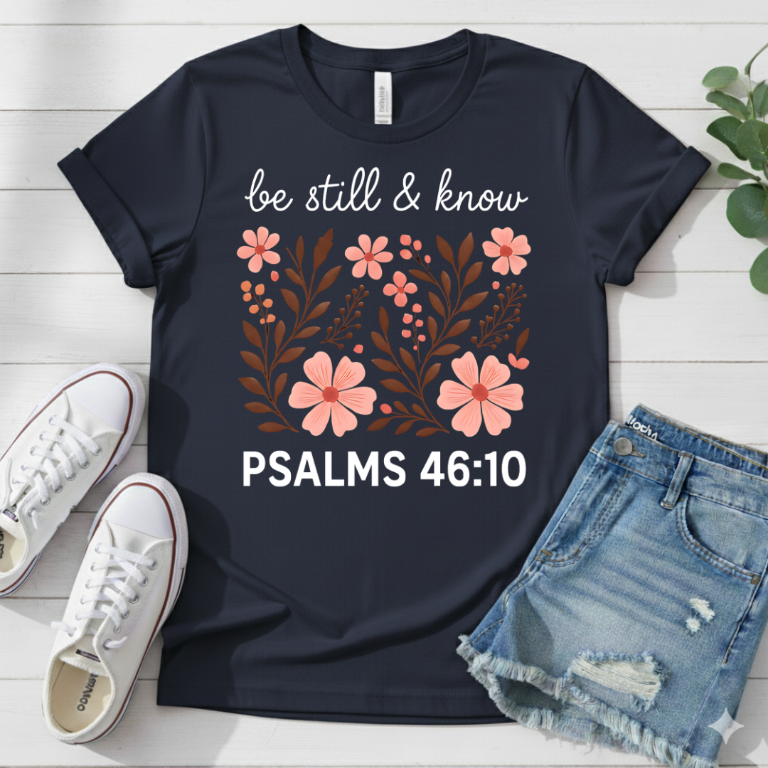 PSALMS 46:10 T-SHIRT