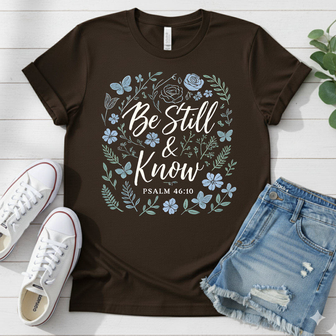 PSALM 46:10 T-SHIRT