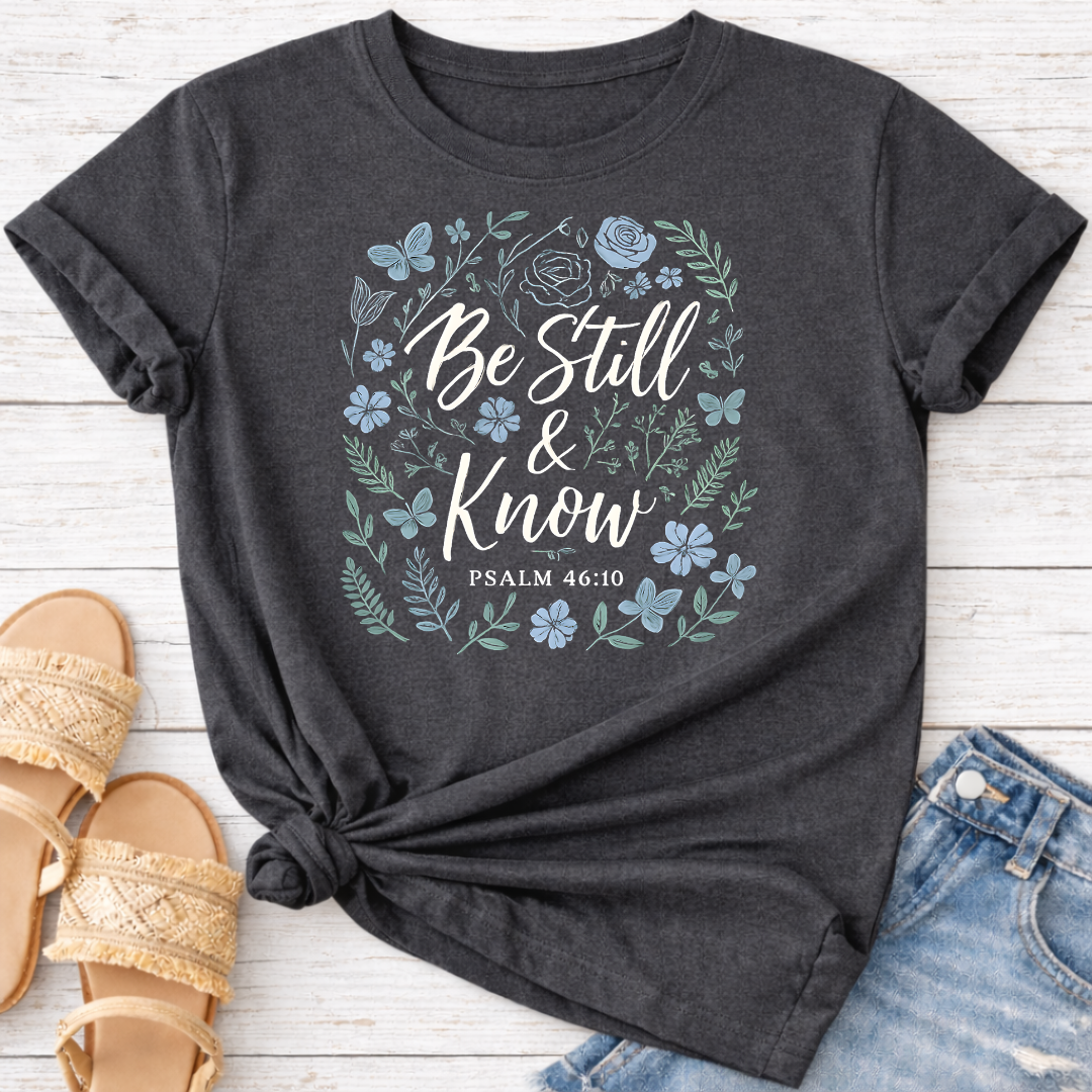 PSALM 46:10 T-SHIRT