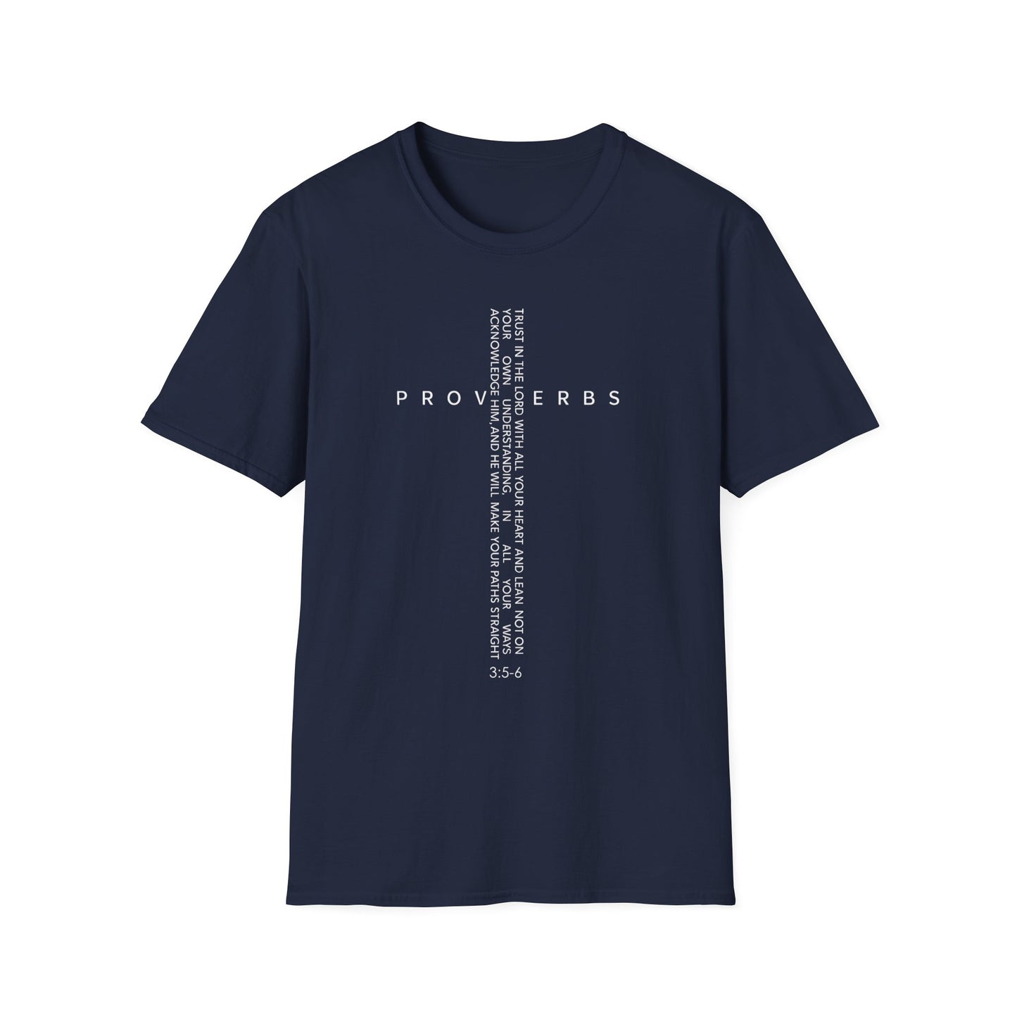 PROVERBS 3:5-6 T-SHIRT