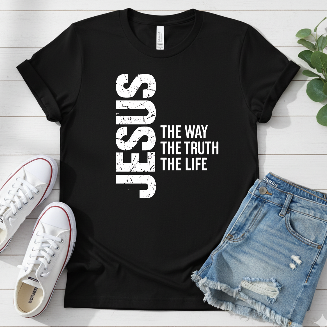JESUS THE WAY THE TRUTH THE LIFE T-SHIRT