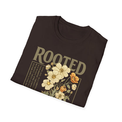 ROOTED IN CHRIST T-SHIRT