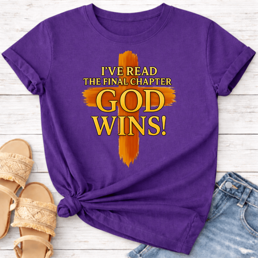 GOD WINS T-SHIRT
