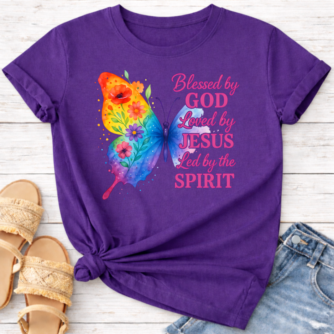 COLORFUL BUTTERFLY T-SHIRT