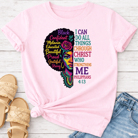 PHILIPPIANS 4:13 T-SHIRT