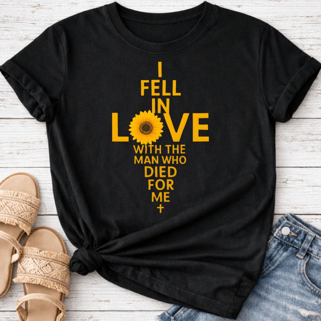 CHRISTIAN SUNFLOWER T-SHIRT