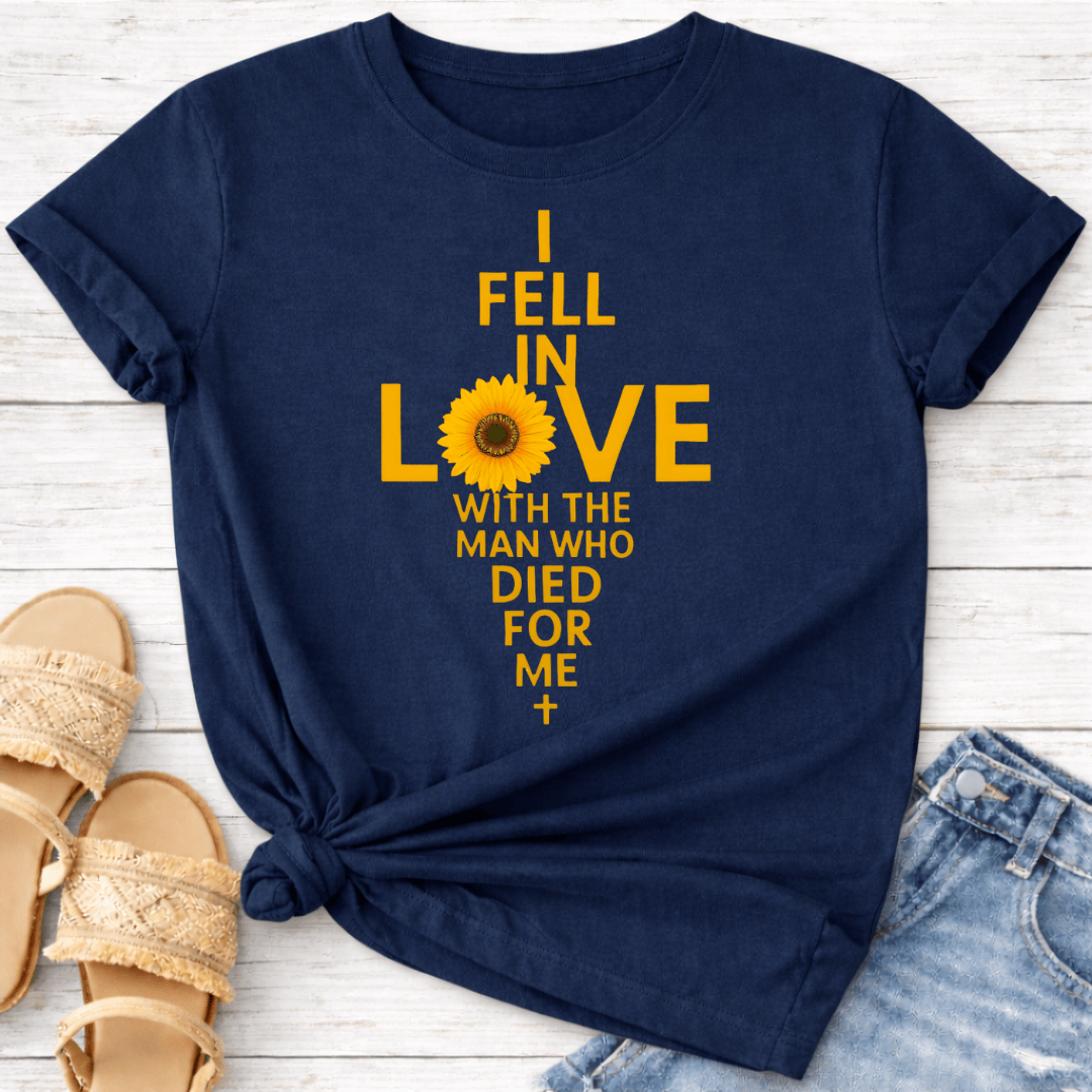 CHRISTIAN SUNFLOWER T-SHIRT
