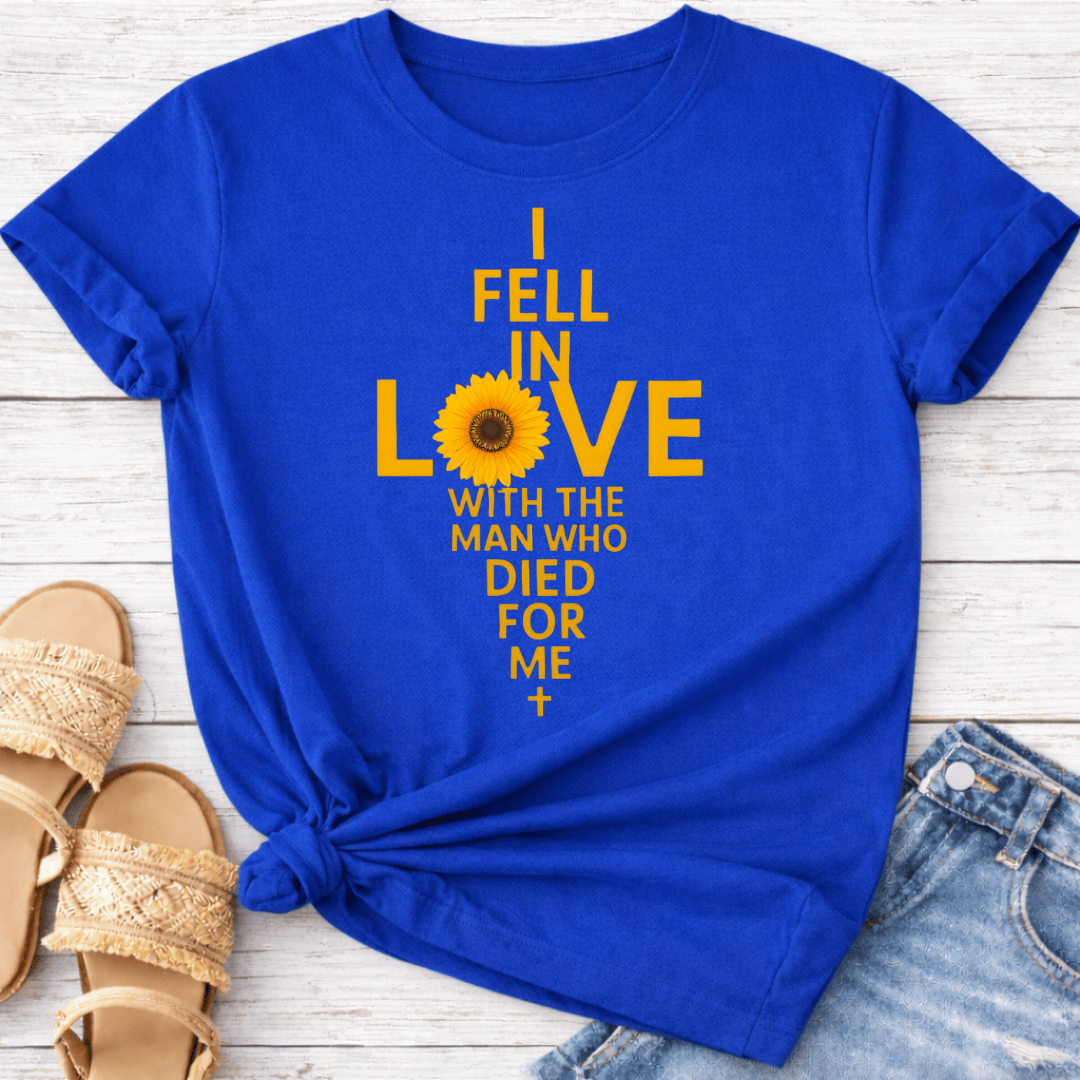 CHRISTIAN SUNFLOWER T-SHIRT