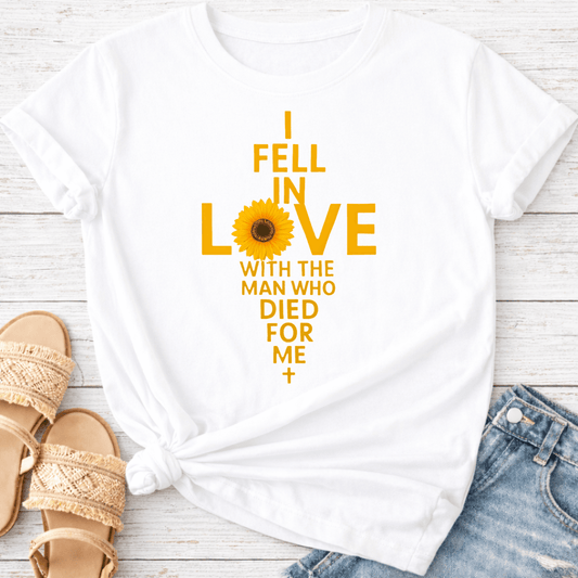 CHRISTIAN SUNFLOWER T-SHIRT