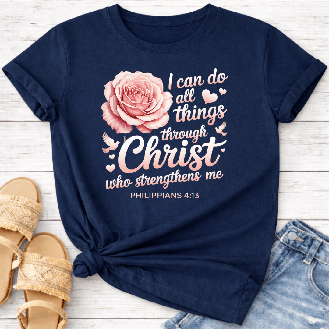 PHILIPPIANS 4:13 T-SHIRT