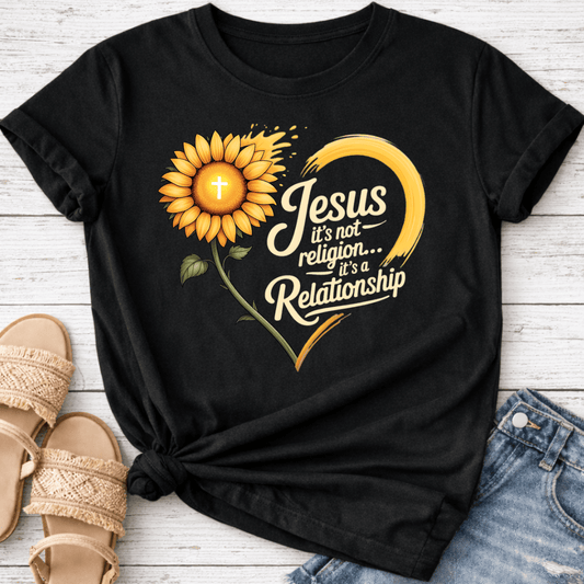 JESUS IS A RELATIONSHIP T-SHIRT