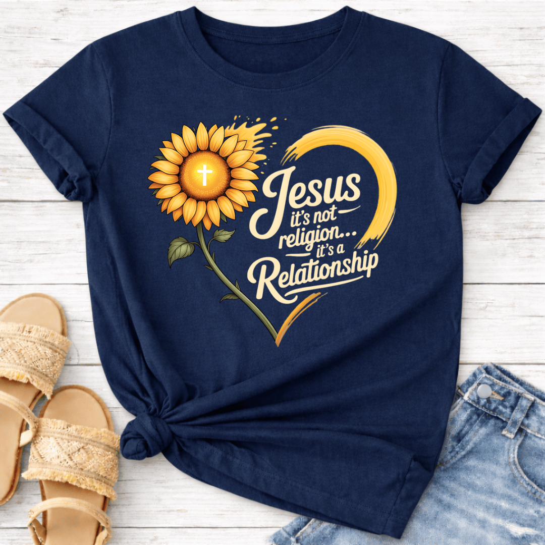 JESUS IS A RELATIONSHIP T-SHIRT