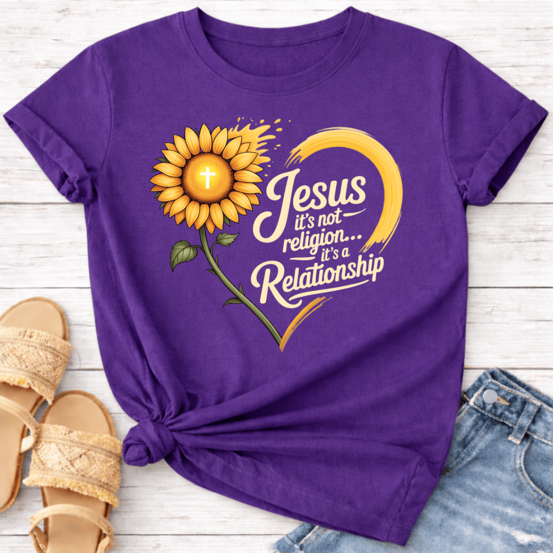 JESUS IS A RELATIONSHIP T-SHIRT