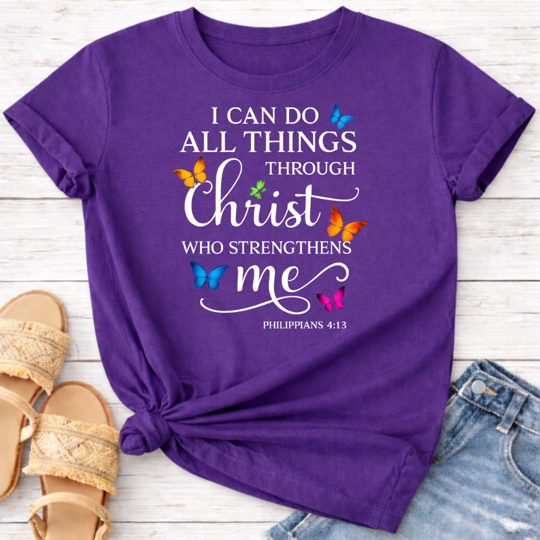 PHILIPPIANS 4:13 T-SHIRT