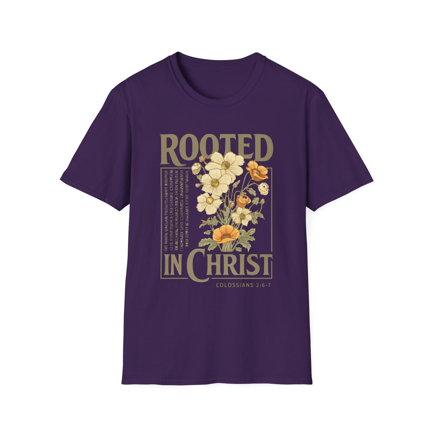 ROOTED IN CHRIST T-SHIRT