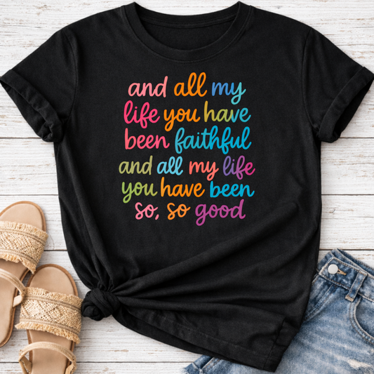 PRAISE AND FAITH T-SHIRT