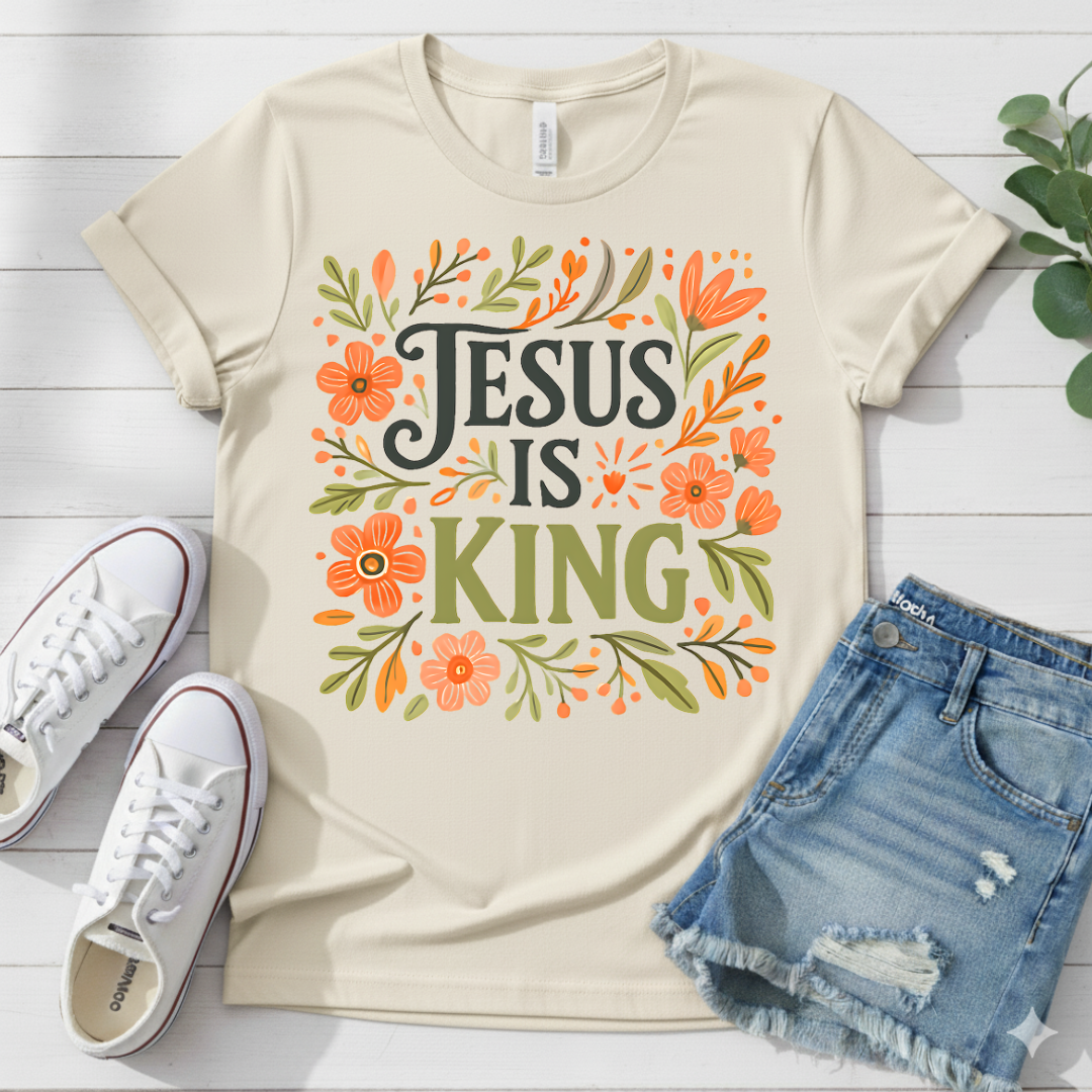 JESUS IS KING T-SHIRT