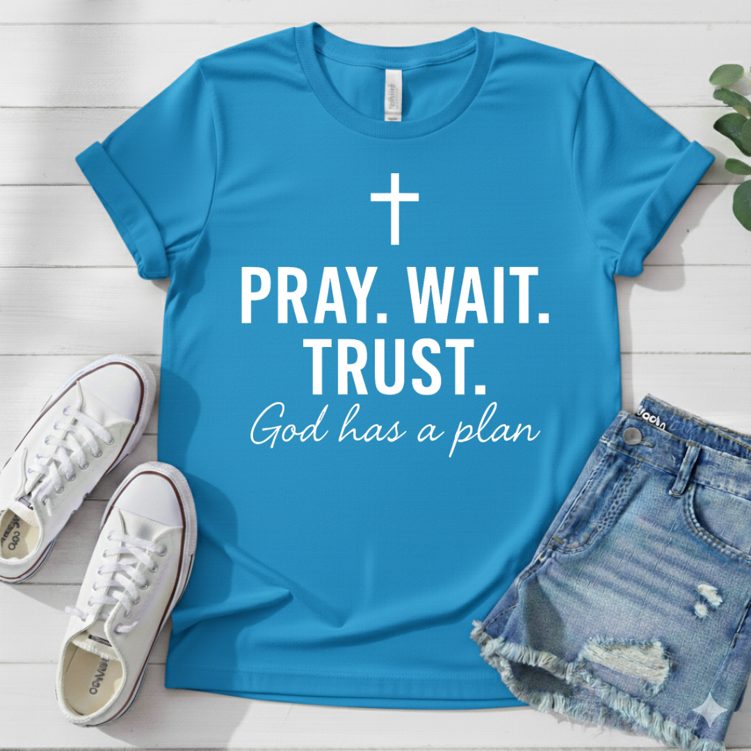 PRAY. WAIT. TRUST. T-SHIRT