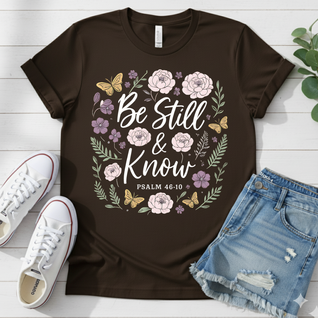 PSALM 46:10 T-SHIRT