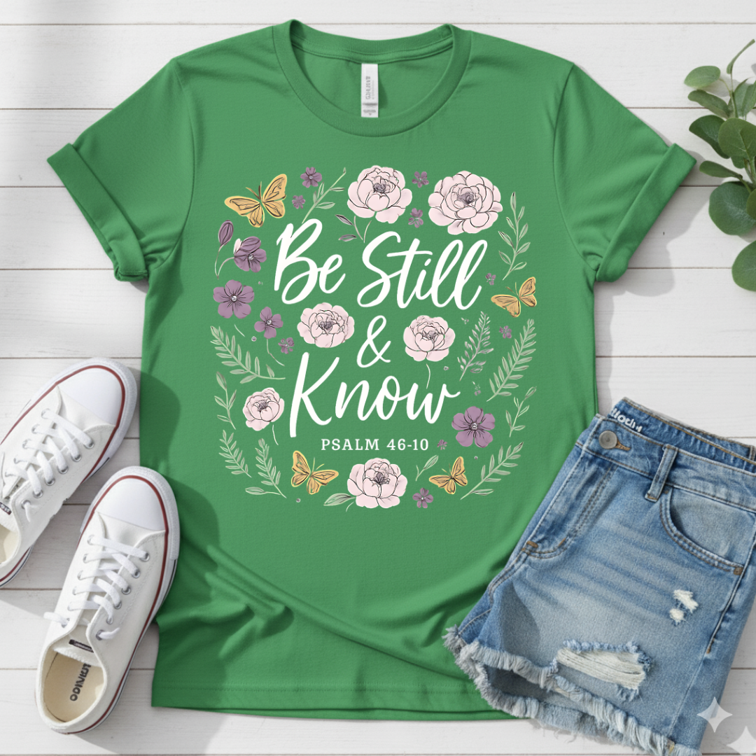 PSALM 46:10 T-SHIRT