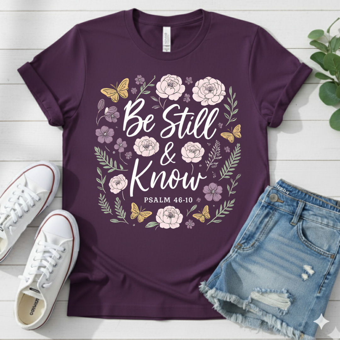 PSALM 46:10 T-SHIRT