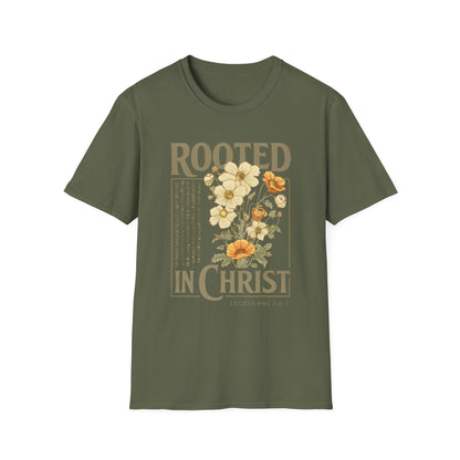 ROOTED IN CHRIST T-SHIRT