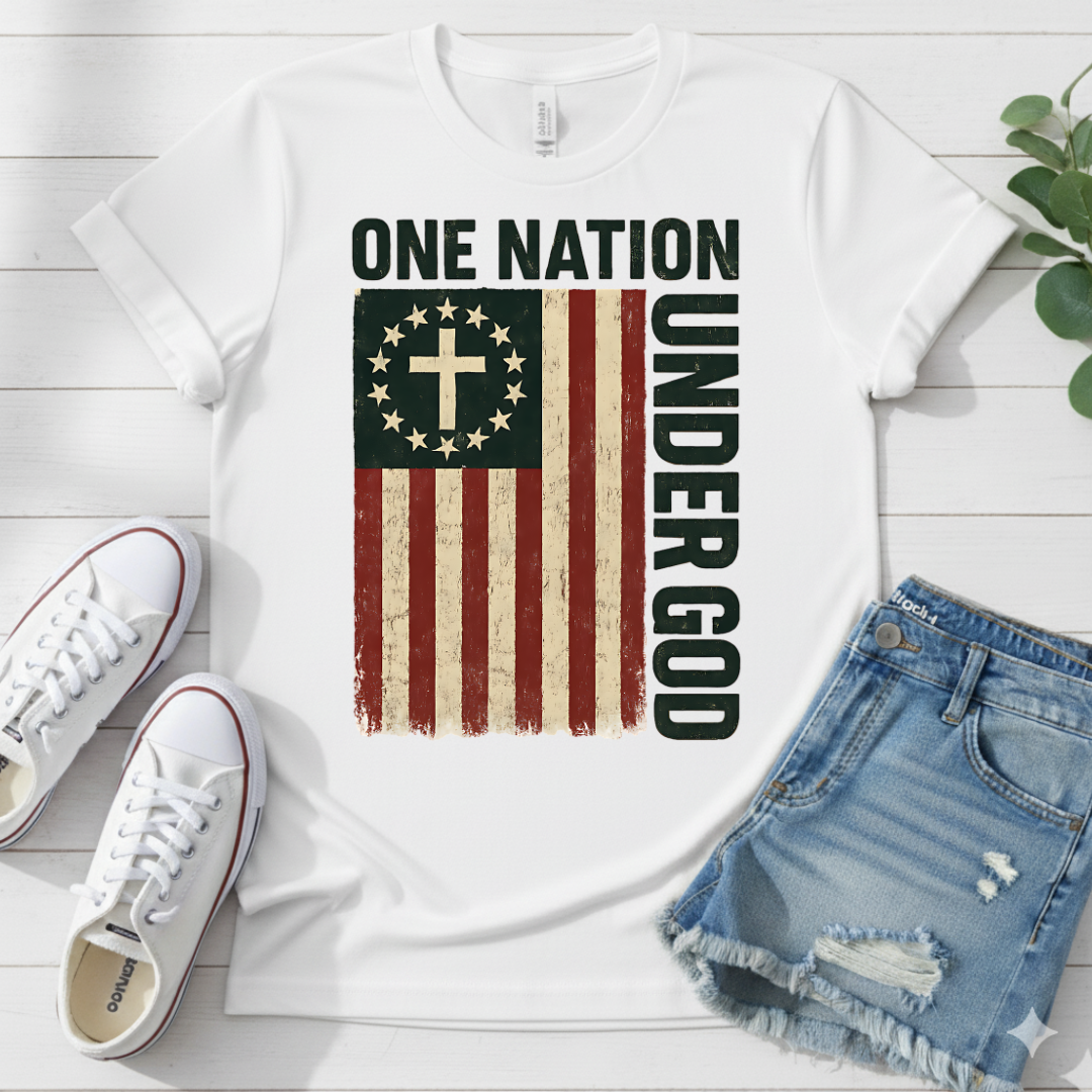 ONE NATION UNDER GOD T-SHIRT