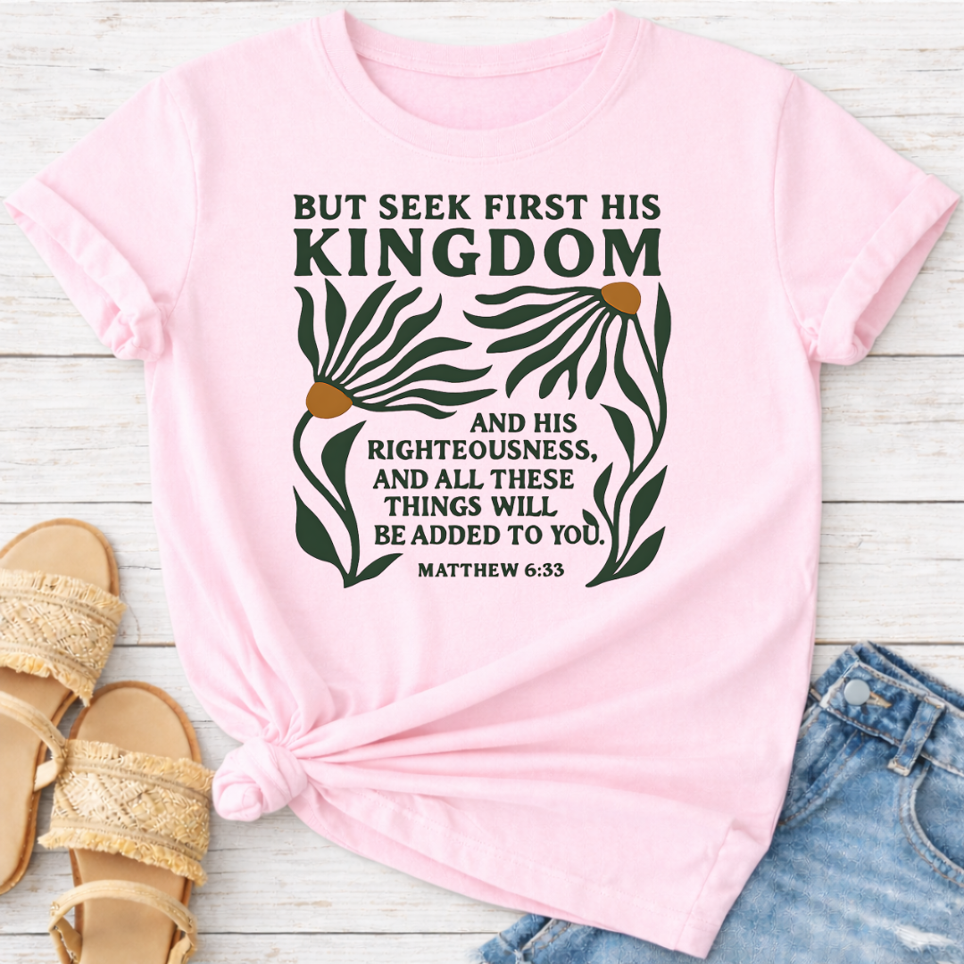 MATTHEW 6:33 T-SHIRT