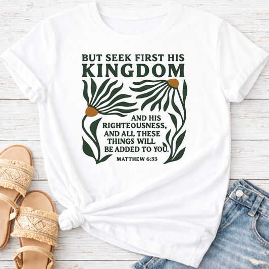 MATTHEW 6:33 T-SHIRT