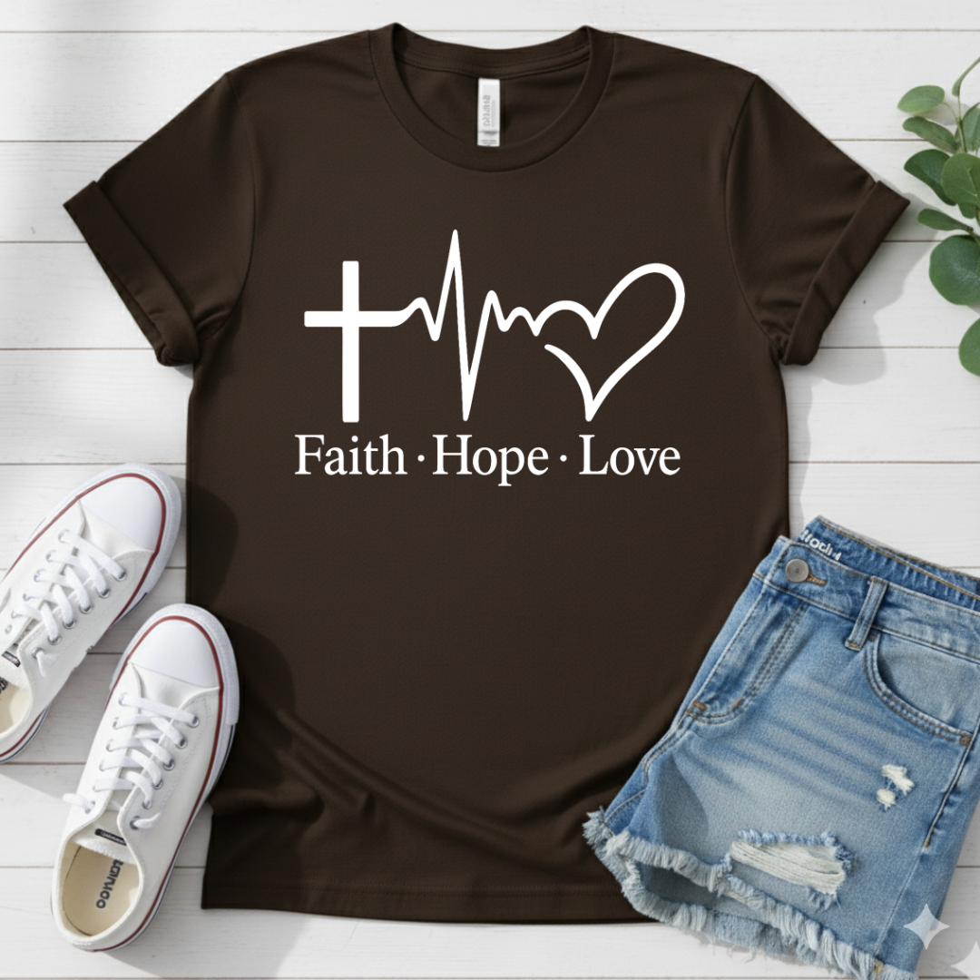 FAITH HOPE LOVE T-SHIRT
