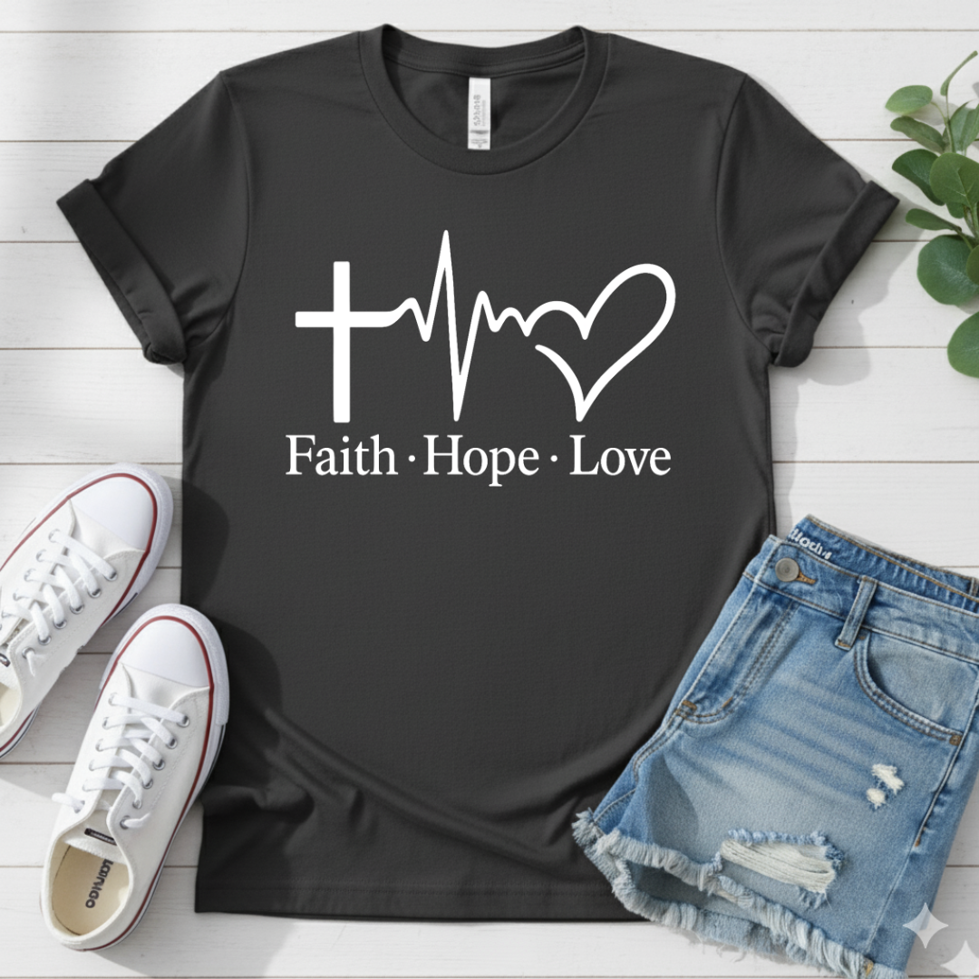 FAITH HOPE LOVE T-SHIRT
