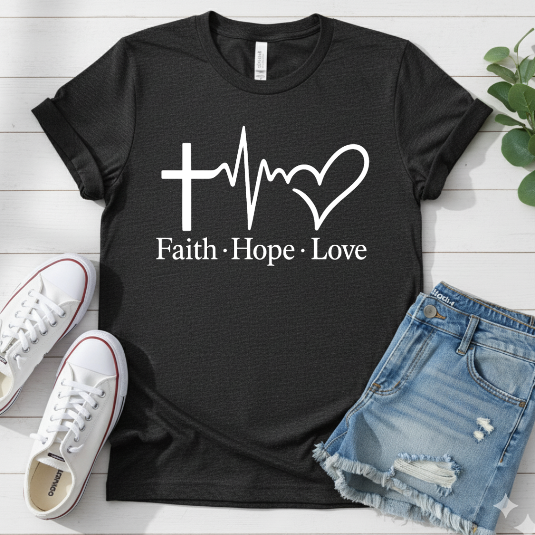 FAITH HOPE LOVE T-SHIRT