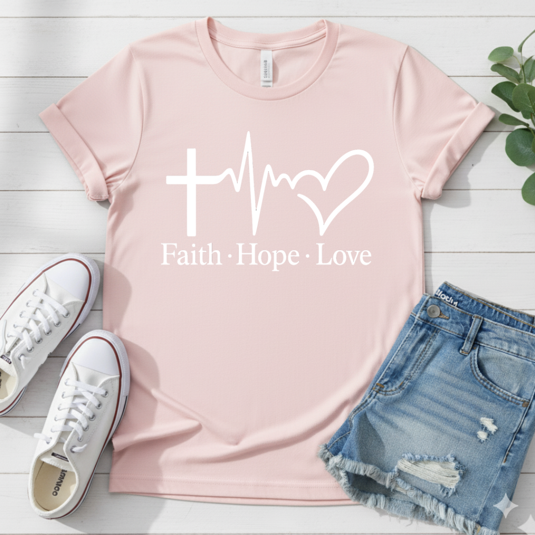 FAITH HOPE LOVE T-SHIRT