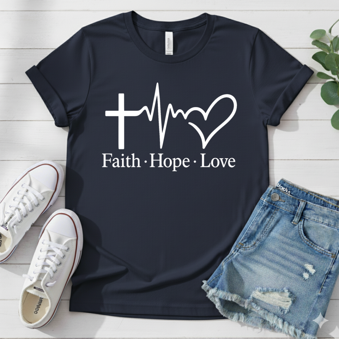FAITH HOPE LOVE T-SHIRT