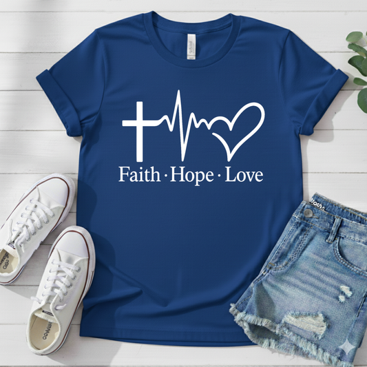FAITH HOPE LOVE T-SHIRT