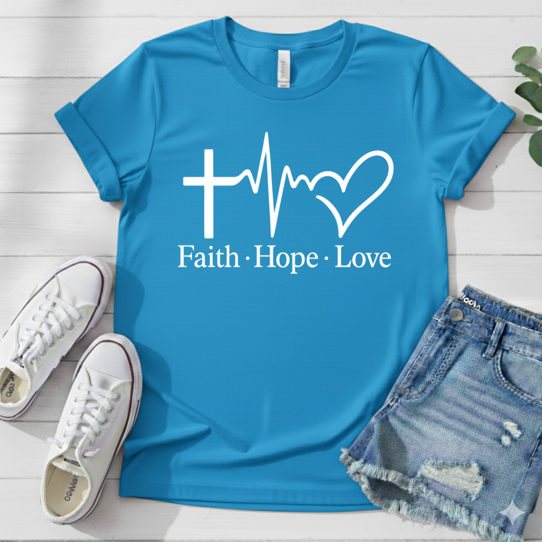 FAITH HOPE LOVE T-SHIRT