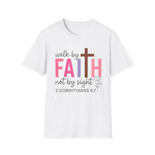 2 CORINTHIANS 5:7 T-SHIRT