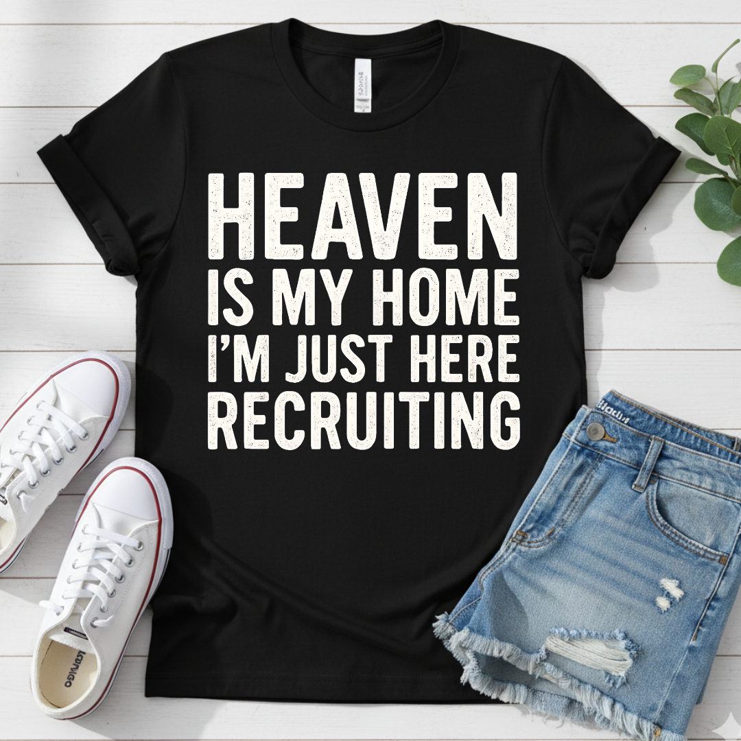 HEAVEN IS MY HOME T-SHIRT