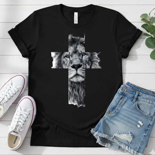 LION CROSS T-SHIRT