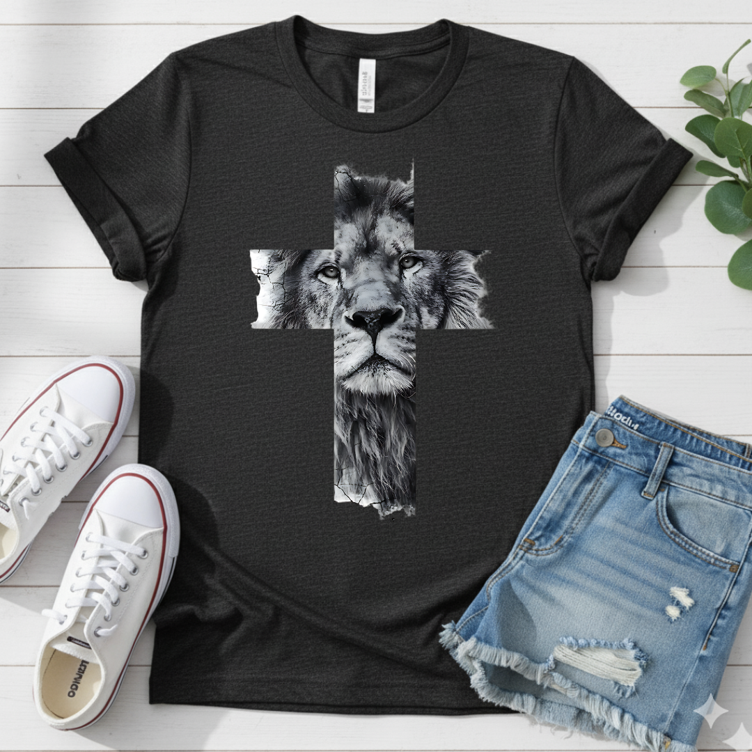 LION CROSS T-SHIRT