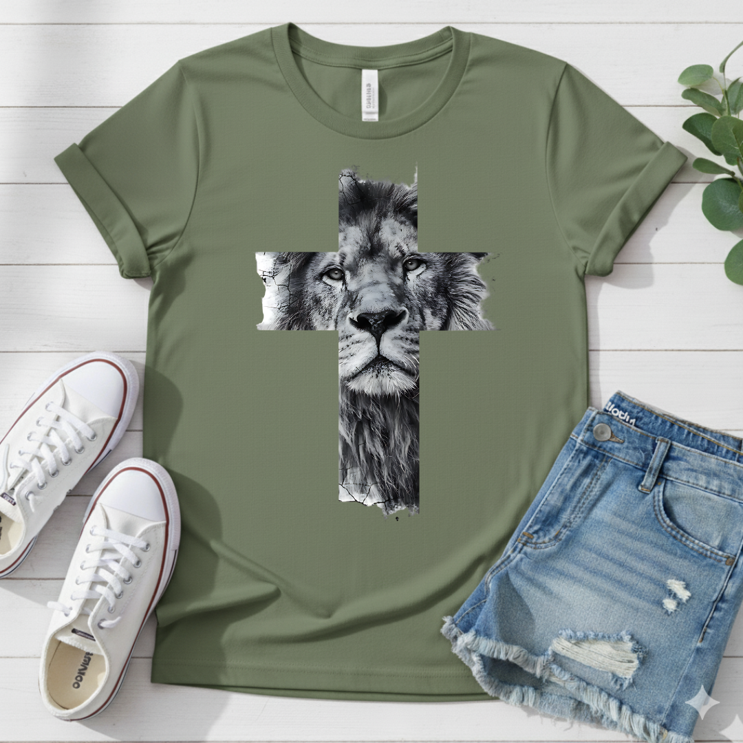 LION CROSS T-SHIRT