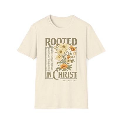 ROOTED IN CHRIST T-SHIRT