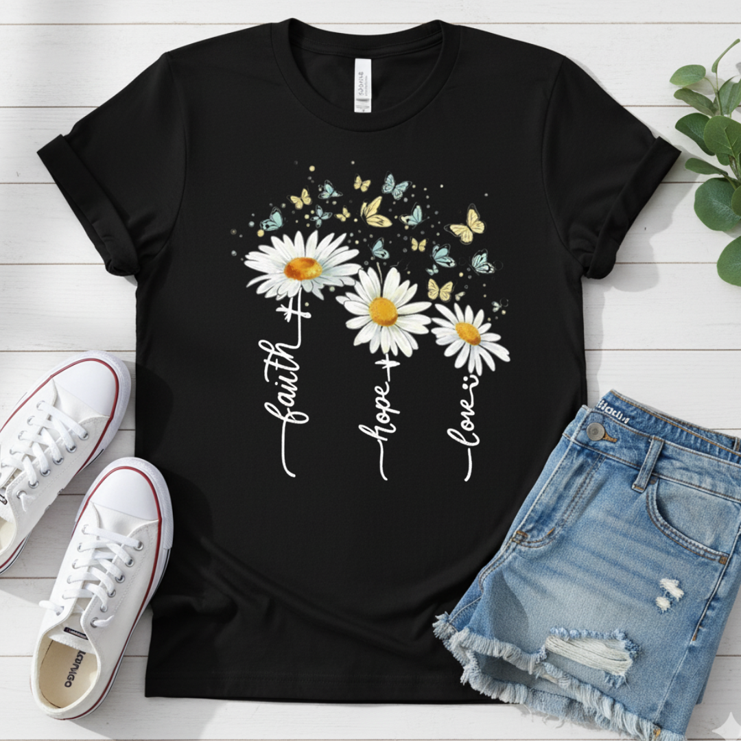 FAITH HOPE LOVE T-SHIRT