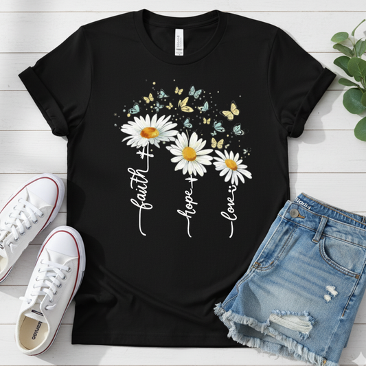 FAITH HOPE LOVE T-SHIRT