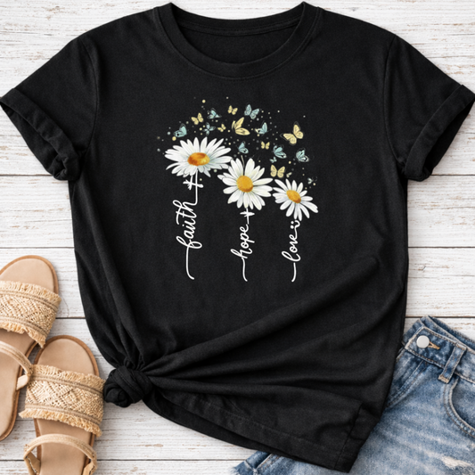 FAITH HOPE LOVE T-SHIRT