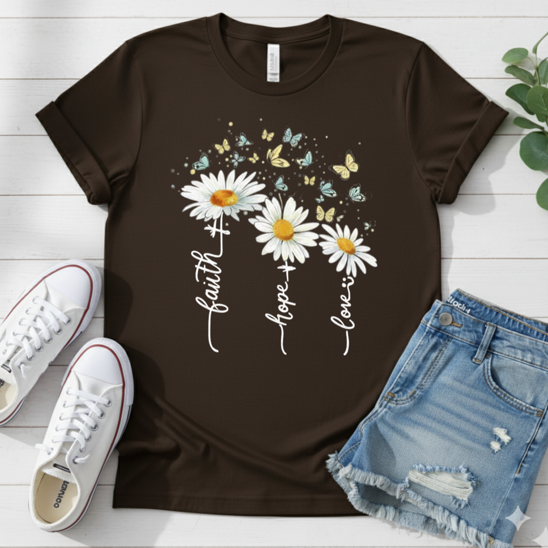 FAITH HOPE LOVE T-SHIRT