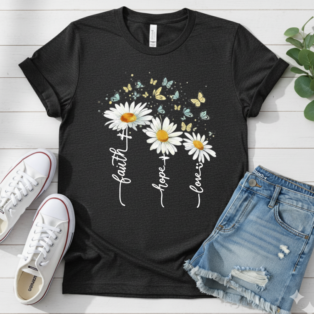 FAITH HOPE LOVE T-SHIRT