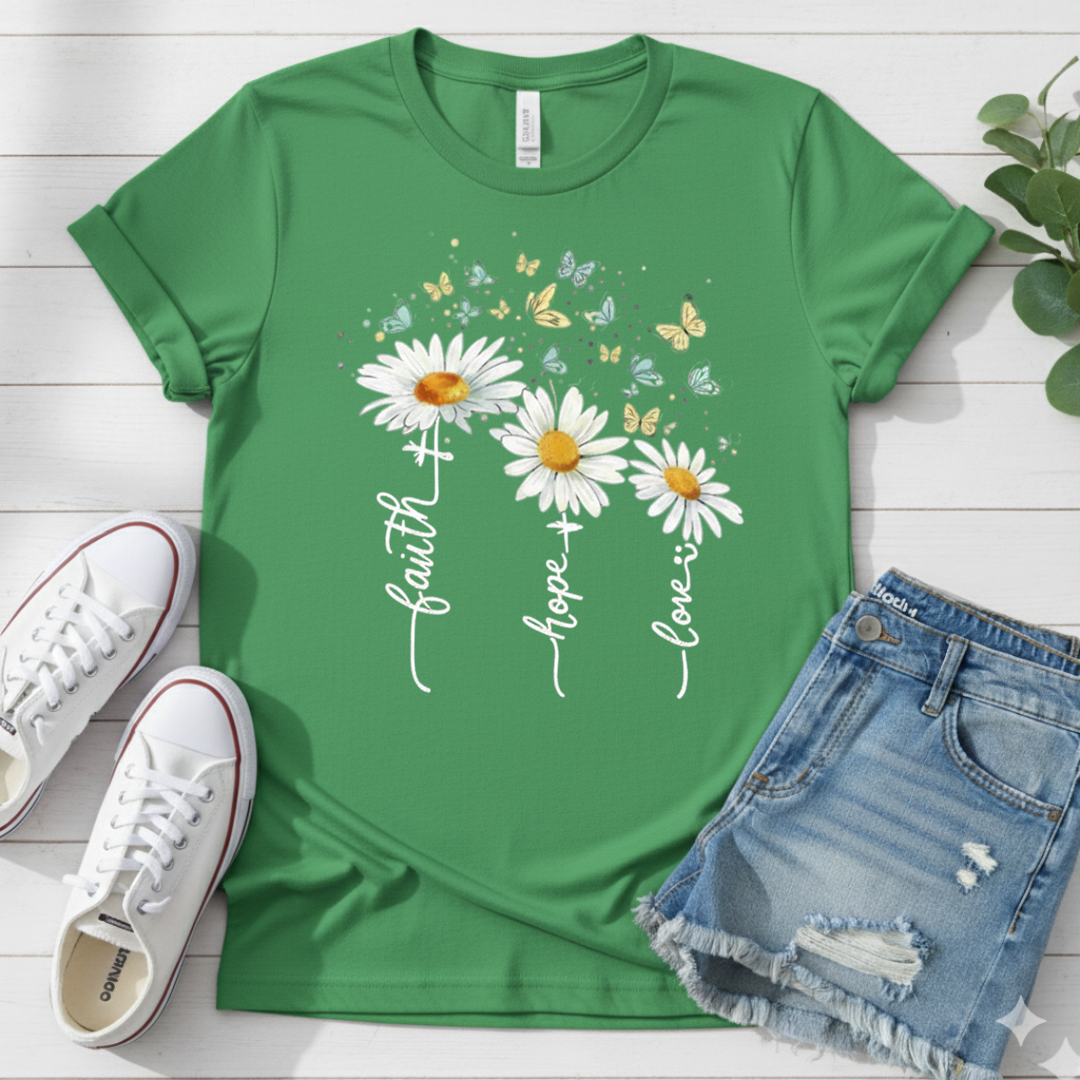 FAITH HOPE LOVE T-SHIRT