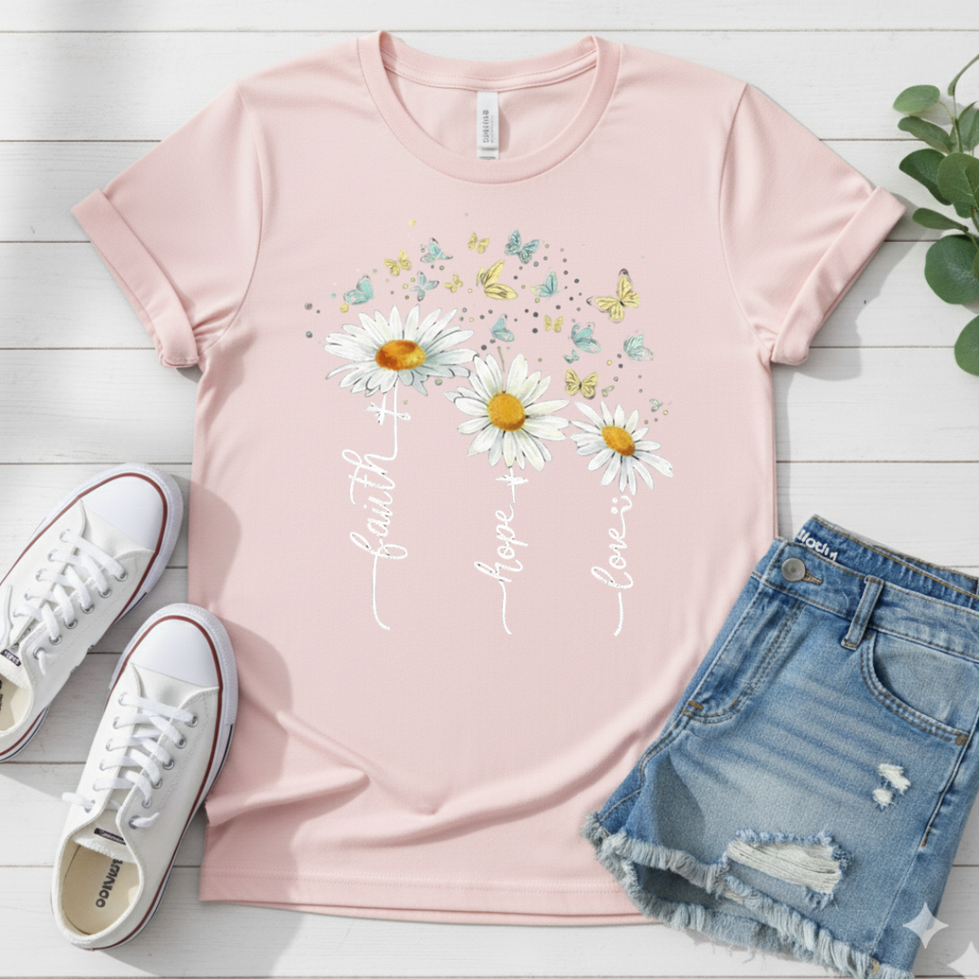 FAITH HOPE LOVE T-SHIRT
